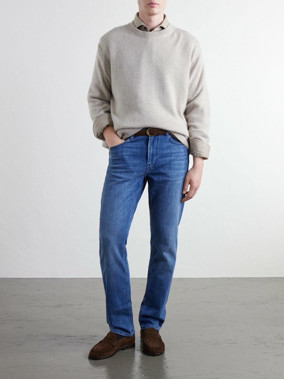 FRAME - The Modern Straight-Leg Jeans - Unknown