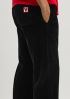 Valentino Velour Sweatpants Black