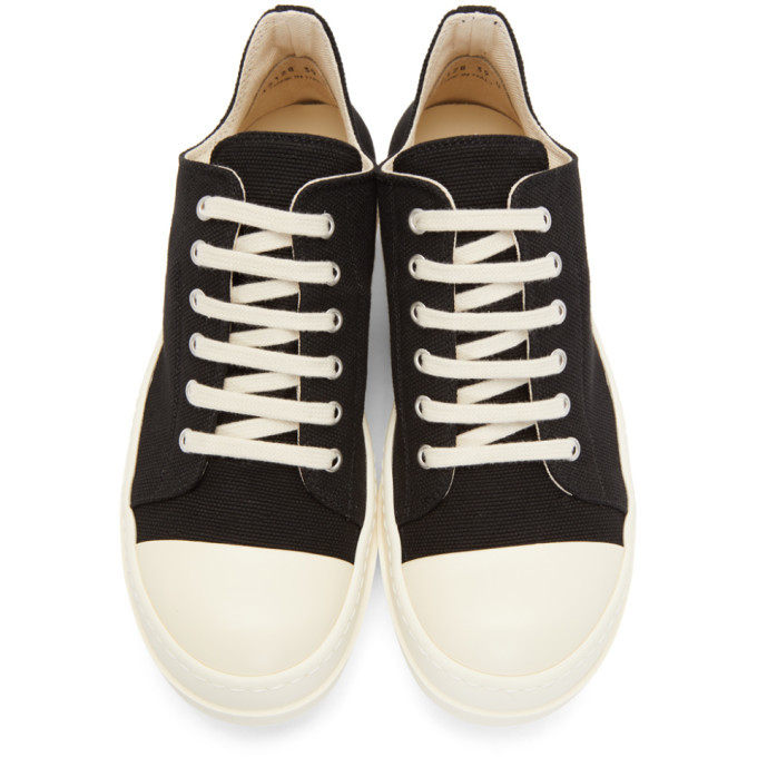 Rick owens store canvas sneakers