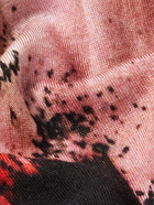 Alexander McQueen - Floral-Print Wool and Silk-Blend Sweater - Pink