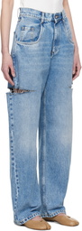 Maison Margiela Blue Slash Jeans