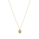Miansai Men's Mini Dove Pendant Necklace in Gold