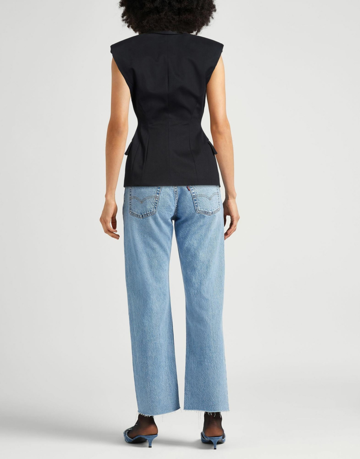 Alexandre Vauthier Womens Blazer Midnight in Blue