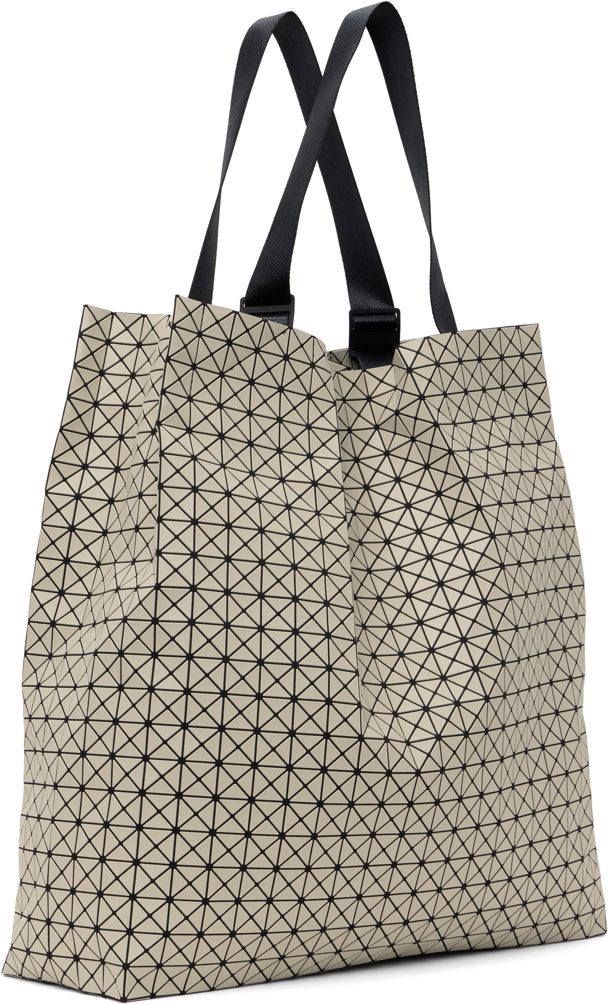 BAO BAO ISSEY MIYAKE Beige Cart S Tote Bao Bao Issey Miyake