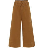 Proenza Schouler - Belted high-rise wide-leg pants