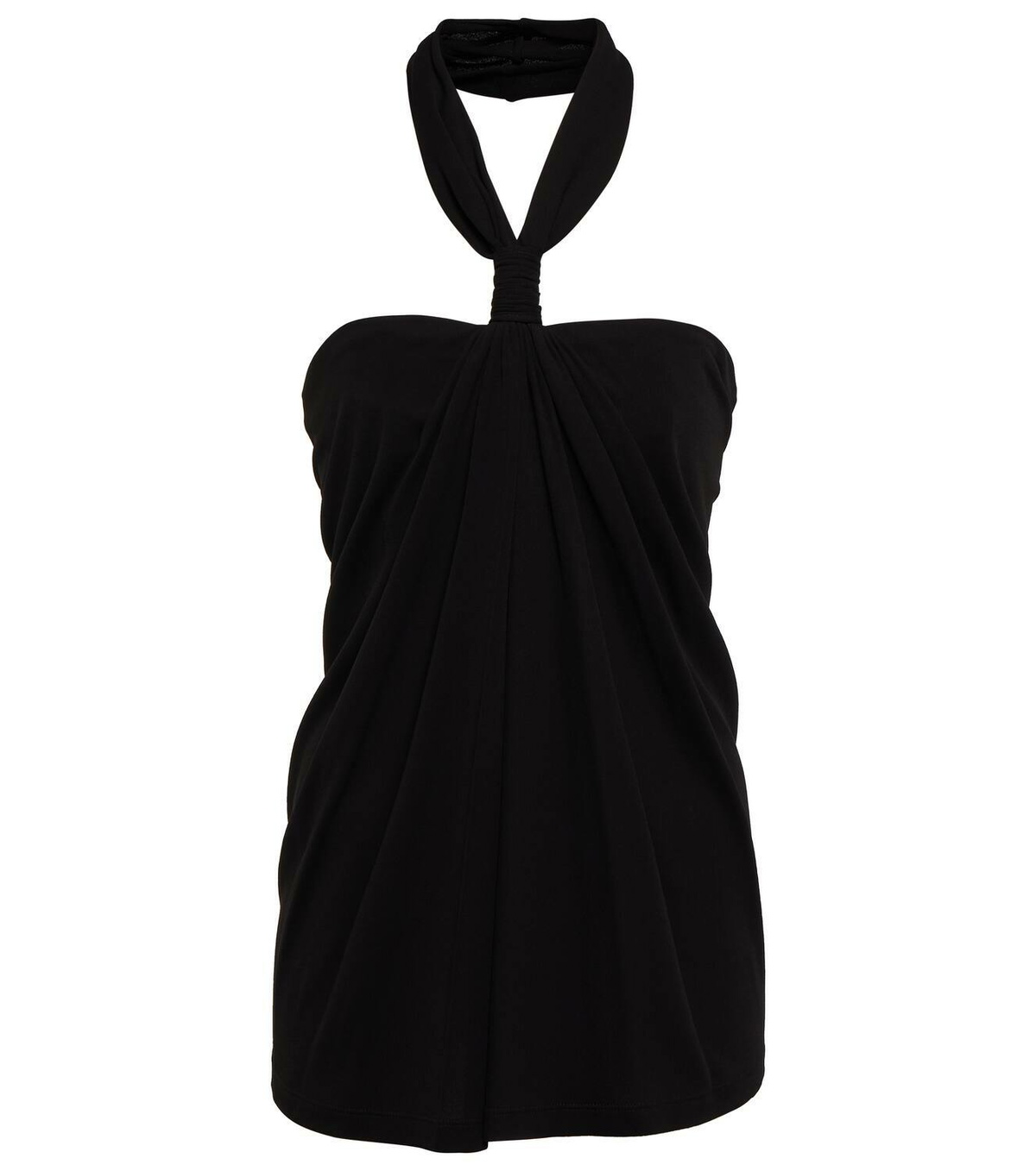 Loewe Halterneck crêpe jersey top