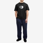 Uniform Experiment Men's Moire UE T-Shirt in Black