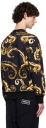 Versace Jeans Couture Black & Gold Chromo Couture Sweatshirt