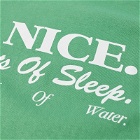 Sporty & Rich Be Nice T-Shirt in Verde