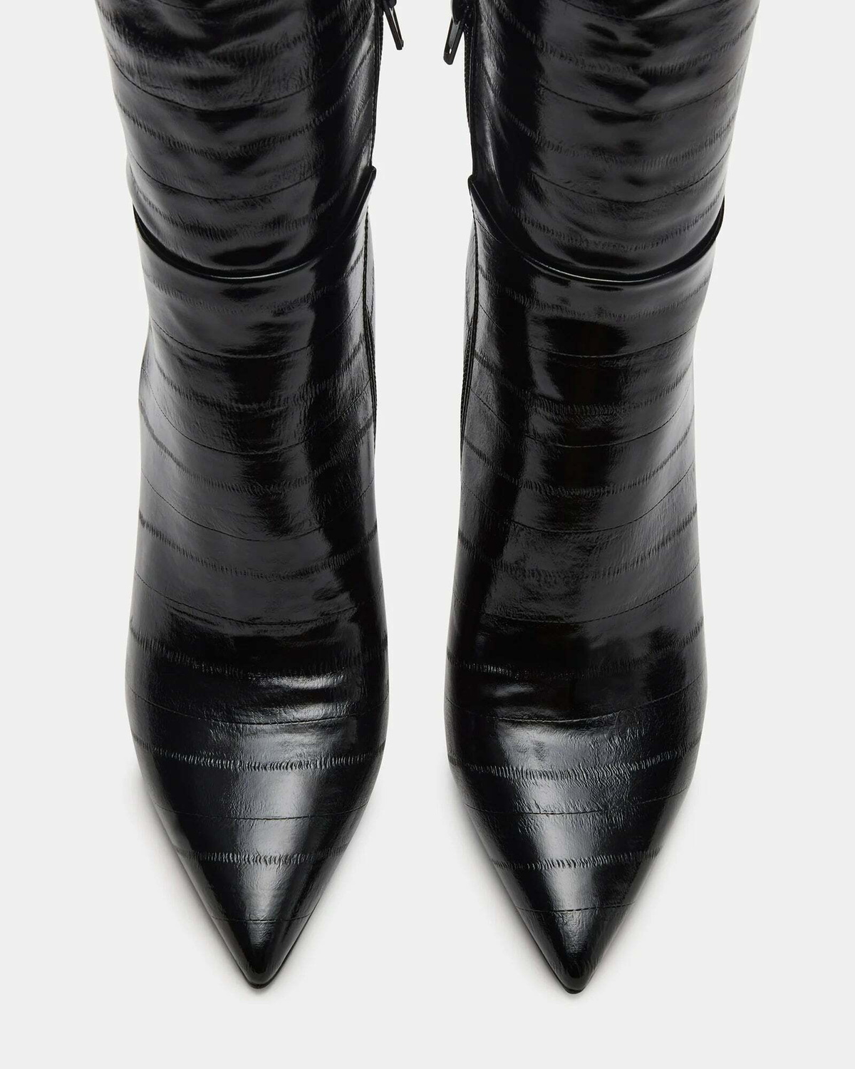 Steve Madden Nitro Boots in Black Exotic