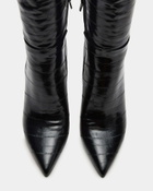 Steve Madden Nitro Boots in Black Exotic