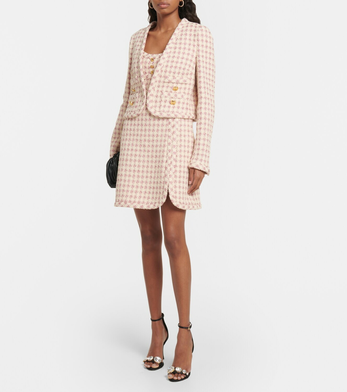 新品SALE☆ GIAMBATTiSTA VALLi ジャケット Giambattista Valli - Cotton-blend tweed jacket Giambattista Valli