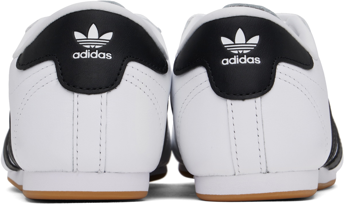 adidas Originals White & Black Taekwondo Lace Sneakers adidas Originals