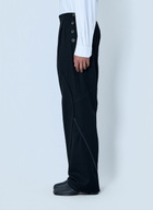 Kiko Kostadinov High-Waisted Pleated Trousers