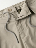 Incotex - Venezia 1951 Slim-Fit Pleated Cotton-Blend Poplin Trousers - Neutrals