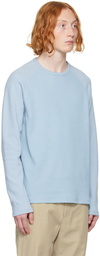 Vince Blue Shawl Collar Henley