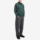 Dime Men's Casino Knit Rugby Polo in Forest
