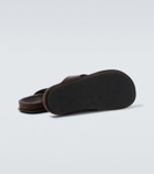 Jacquemus Tatanes leather thong sandals