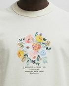Barbour X Noah Floral T-Shirt Grey Mens Shortsleefe