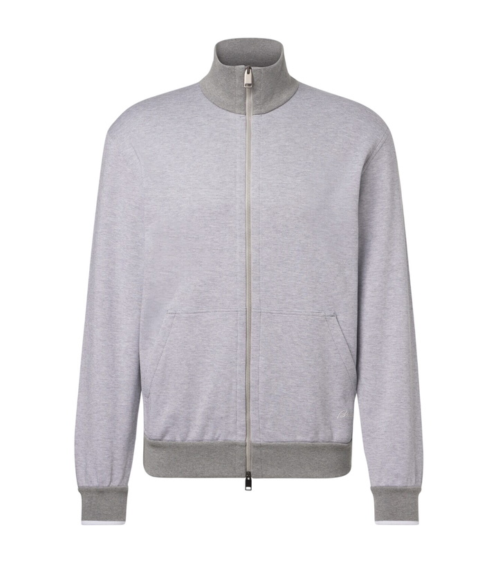 Photo: Brioni Cotton-blend track jacket