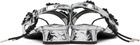 Cecilie Bahnsen Silver Arna Heeled Sandals