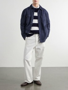 Ralph Lauren Purple label - Calloway Suede Jacket - Blue