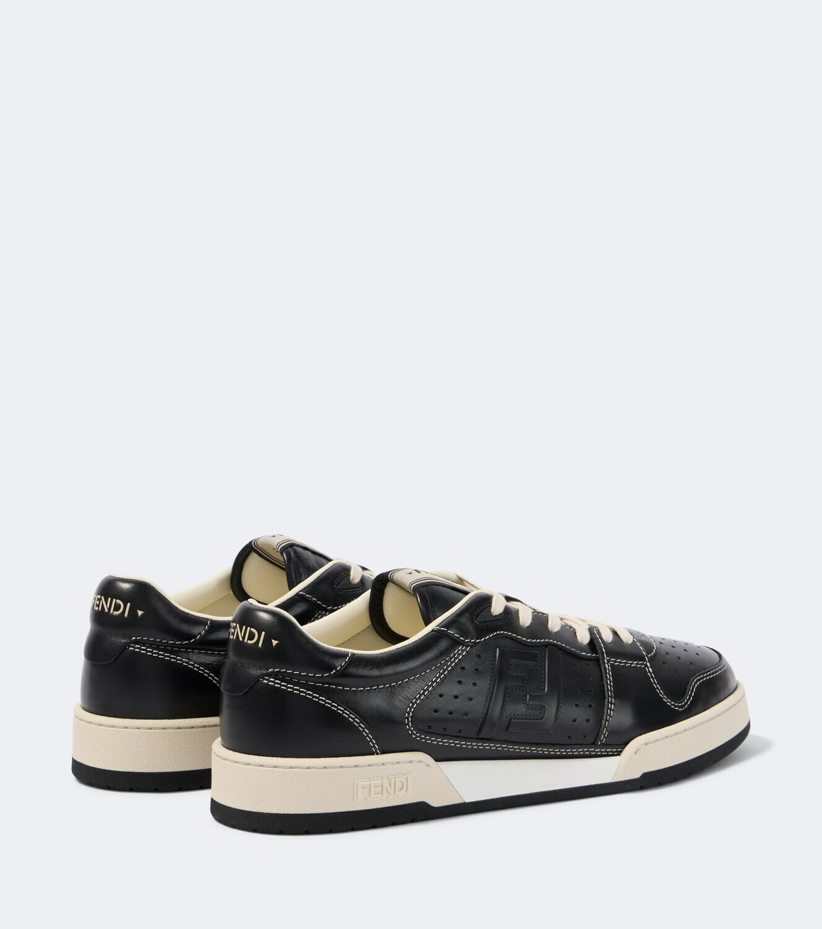 Fendi Fendi Match leather sneakers