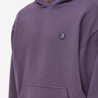 Polar Skate Co. Men's Patch Hoody in Dark Violet