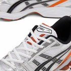 Asics Men's GEL-KAYANO 14 Sneakers in White/Picquant Orange