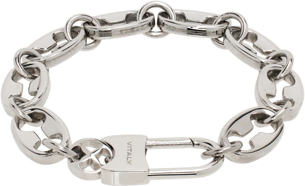 Vitaly Silver Station Bracelet