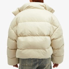 Entire Studios Women's Puffer Jacket in Off White