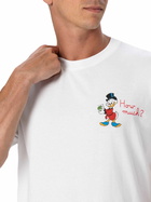 MC2 Saint Barth Man Cotton T-shirt With Scrooge Print And Embroidery | ©disney Special Edition