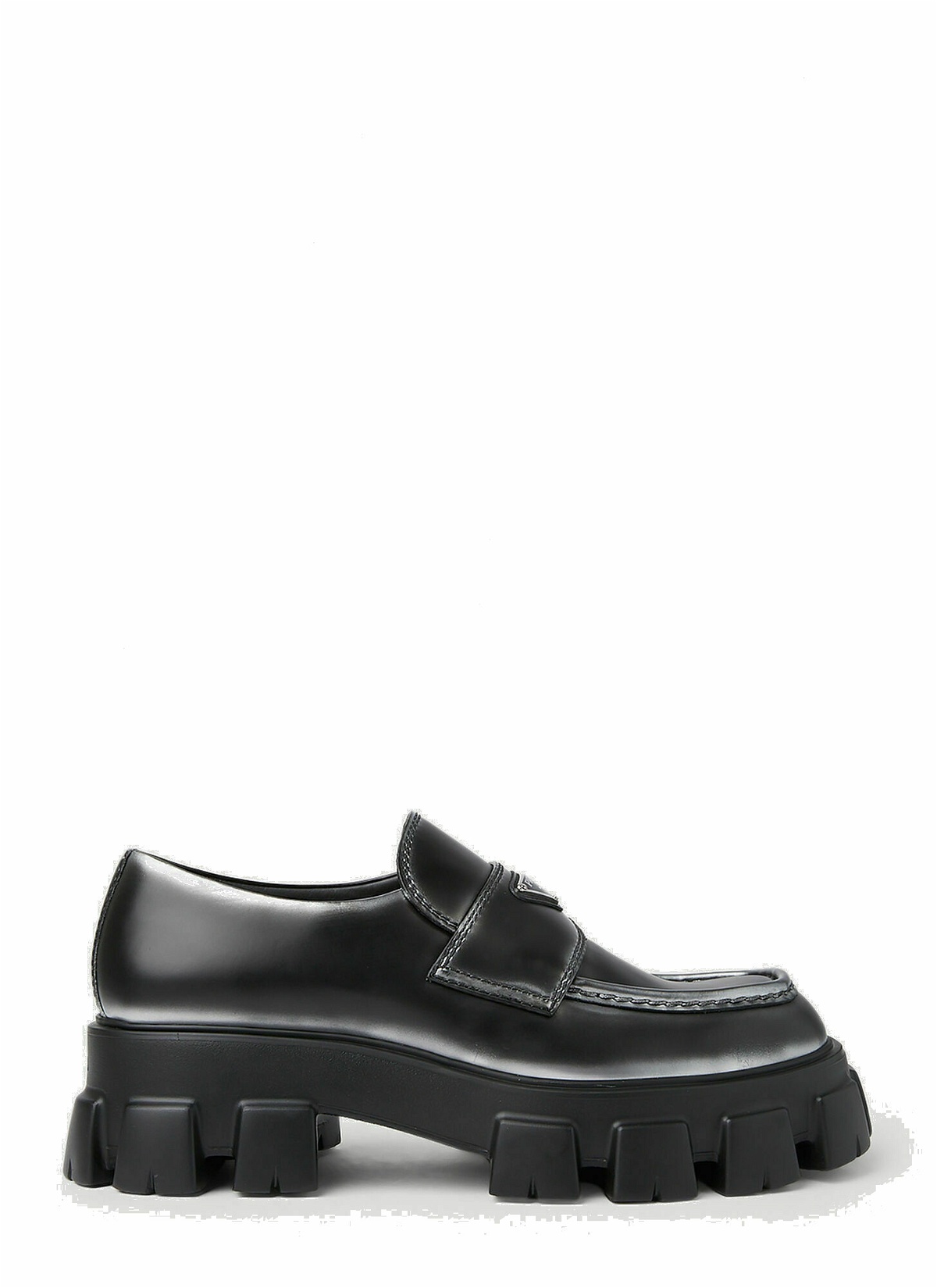 Photo: Prada - Monolith Loafers in Black
