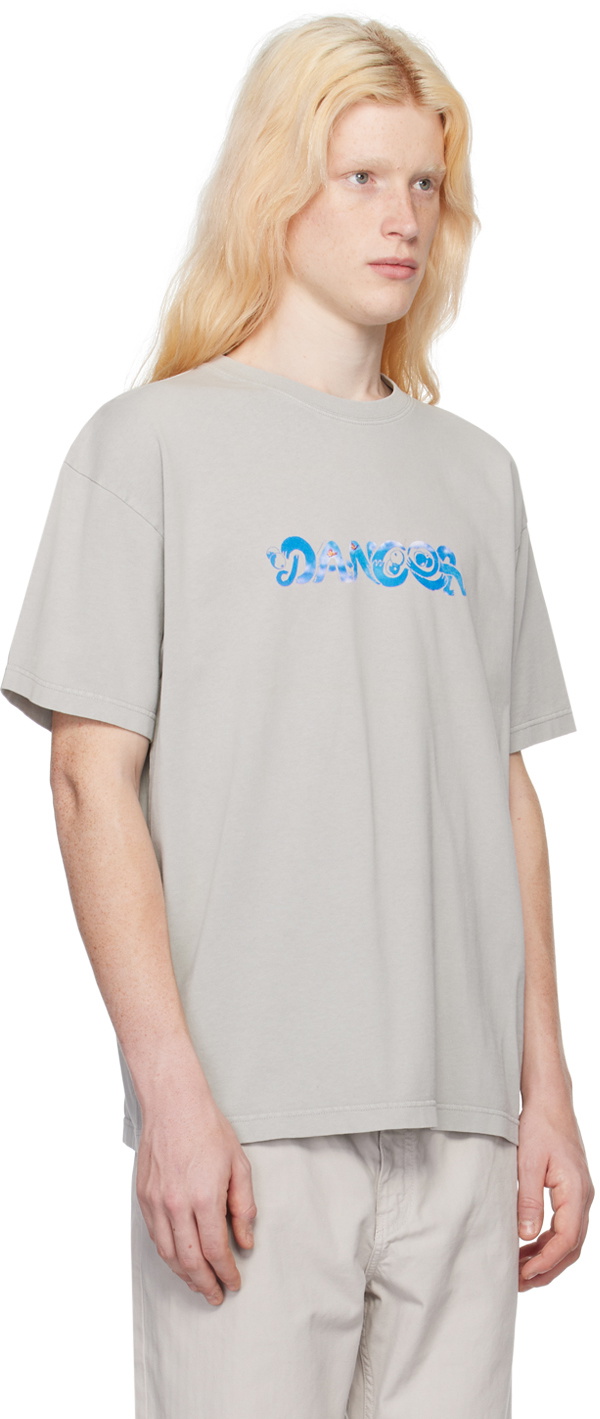DANCER Gray Butterfly Belly T-Shirt