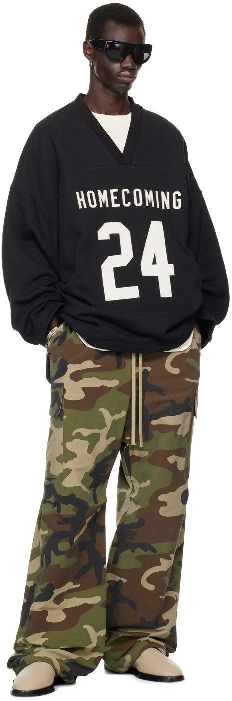 Fear of God ESSENTIALS Black Hockey Sweatshirt Fear Of God Essentials