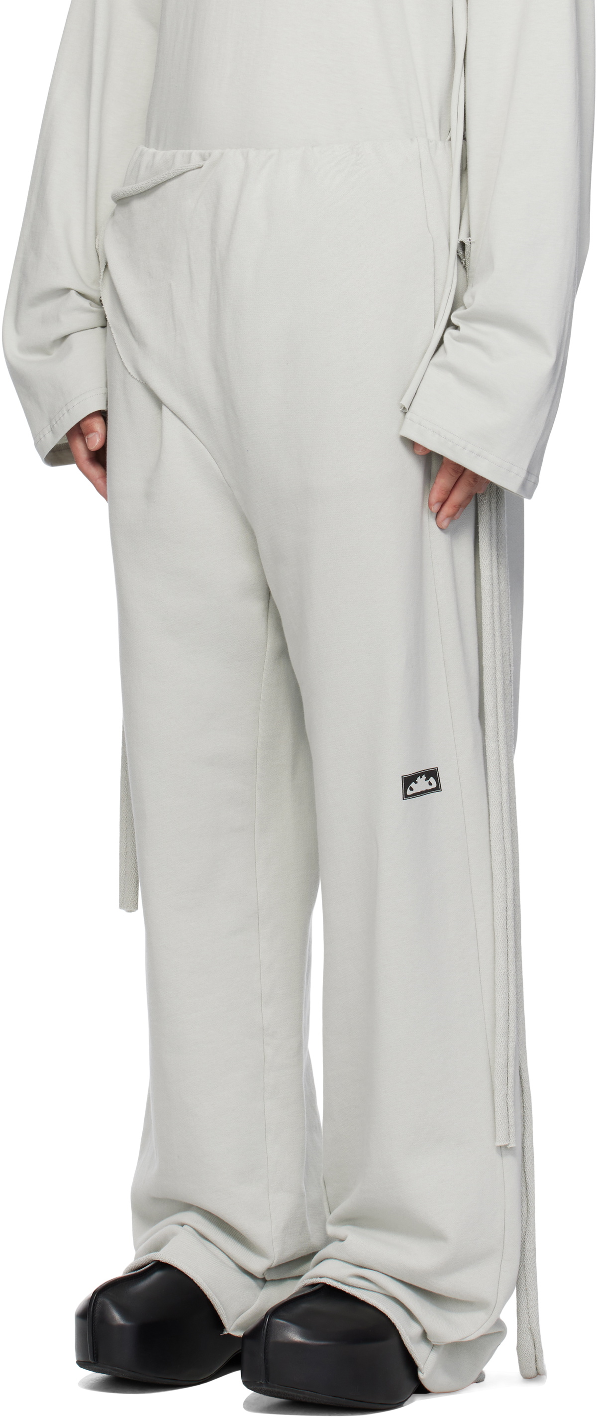 Ottolinger Gray 'Otto' Wrap Sweatpants