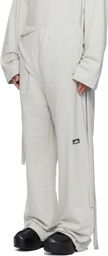 Ottolinger Gray 'Otto' Wrap Sweatpants