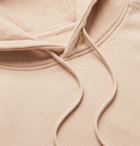 Pop Trading Company - SAFE-TRIP.ORG Printed Fleece-Back Cotton-Jersey Hoodie - Neutrals