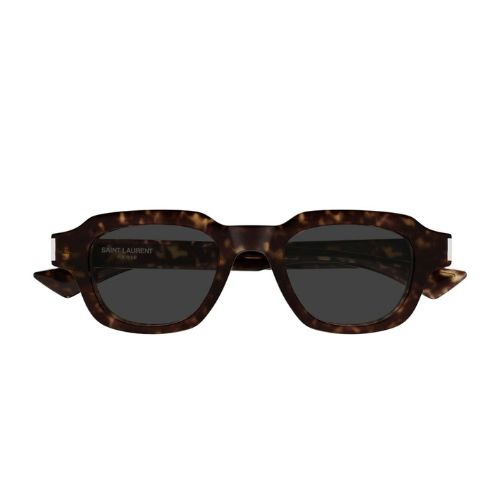 Photo: Saint Laurent Eyewear Saint Laurent Sl 791 Linea Corner Angle 002 Havana Crystal Grey Sunglasses