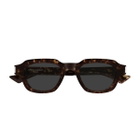 Saint Laurent Eyewear Saint Laurent Sl 791 Linea Corner Angle 002 Havana Crystal Grey Sunglasses