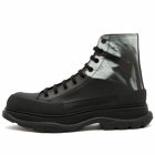 Alexander McQueen Men's Tread Boot in Black/White