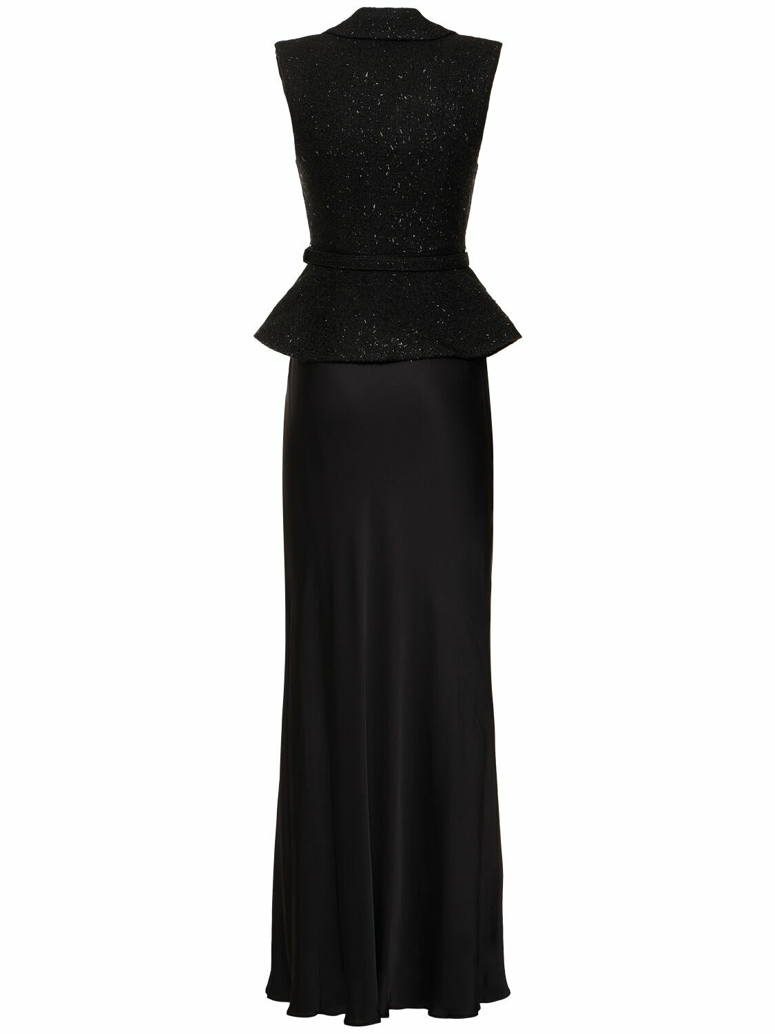 SELF-PORTRAIT - Boucl Maxi Dress Self-Portrait