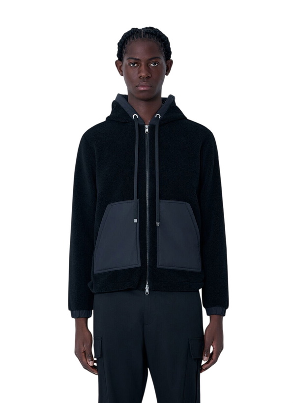 Photo: Moncler Teddy Zip-Up Cardigan