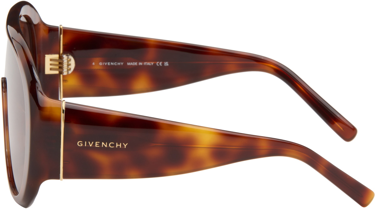 Givenchy Tortoiseshell Curve Sunglasses