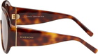 Givenchy Tortoiseshell Curve Sunglasses