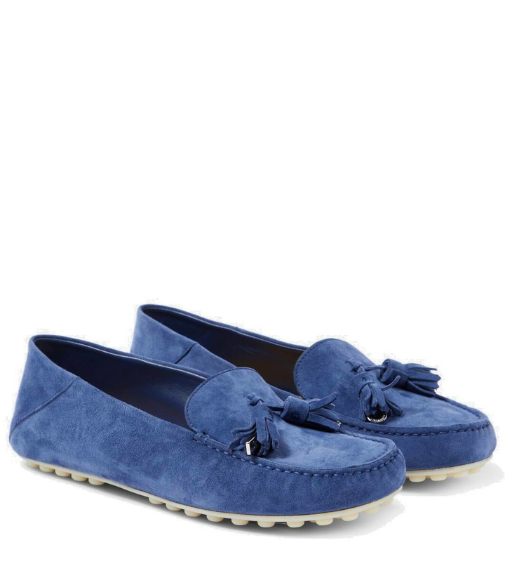 Photo: Loro Piana Suede loafers