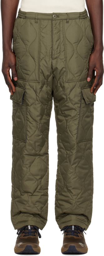 Photo: TAION Khaki Military Down Cargo Pants