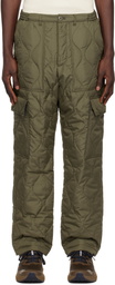 TAION Khaki Military Down Cargo Pants