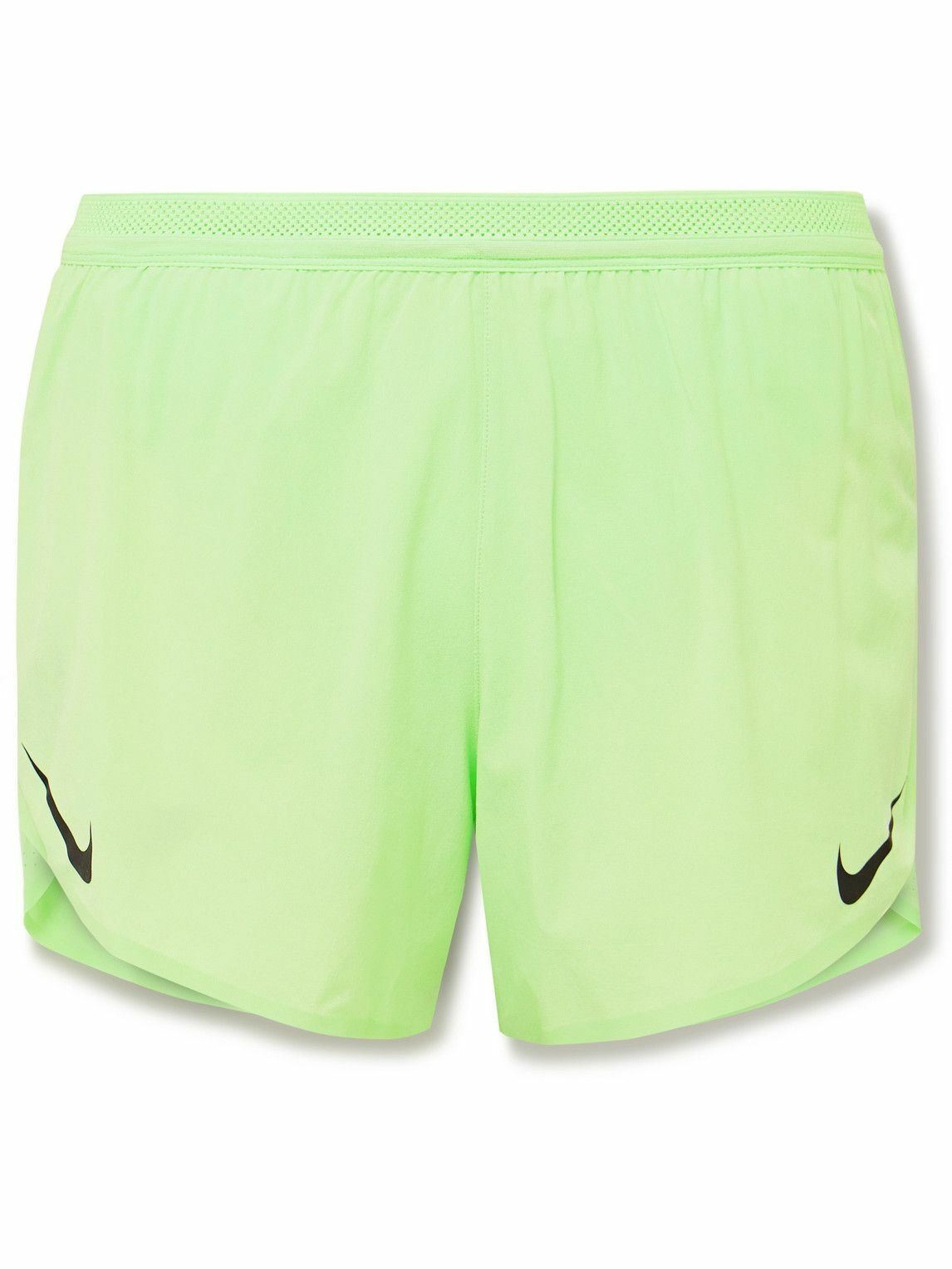 Photo: Nike Running - AeroSwift Slim-Fit Dri-FIT ADV Shorts - Green