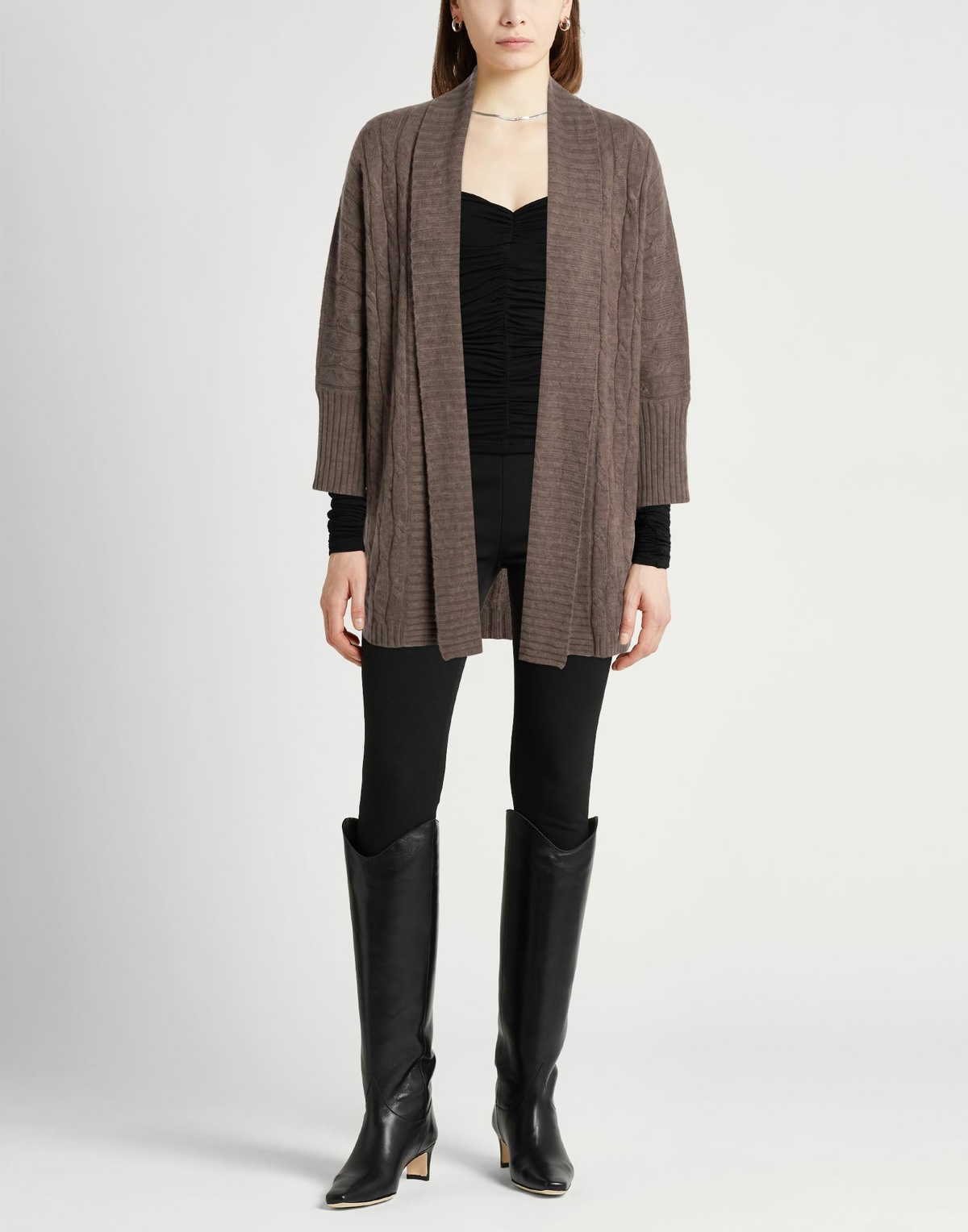 Agnona Womens Cardigan Light brown